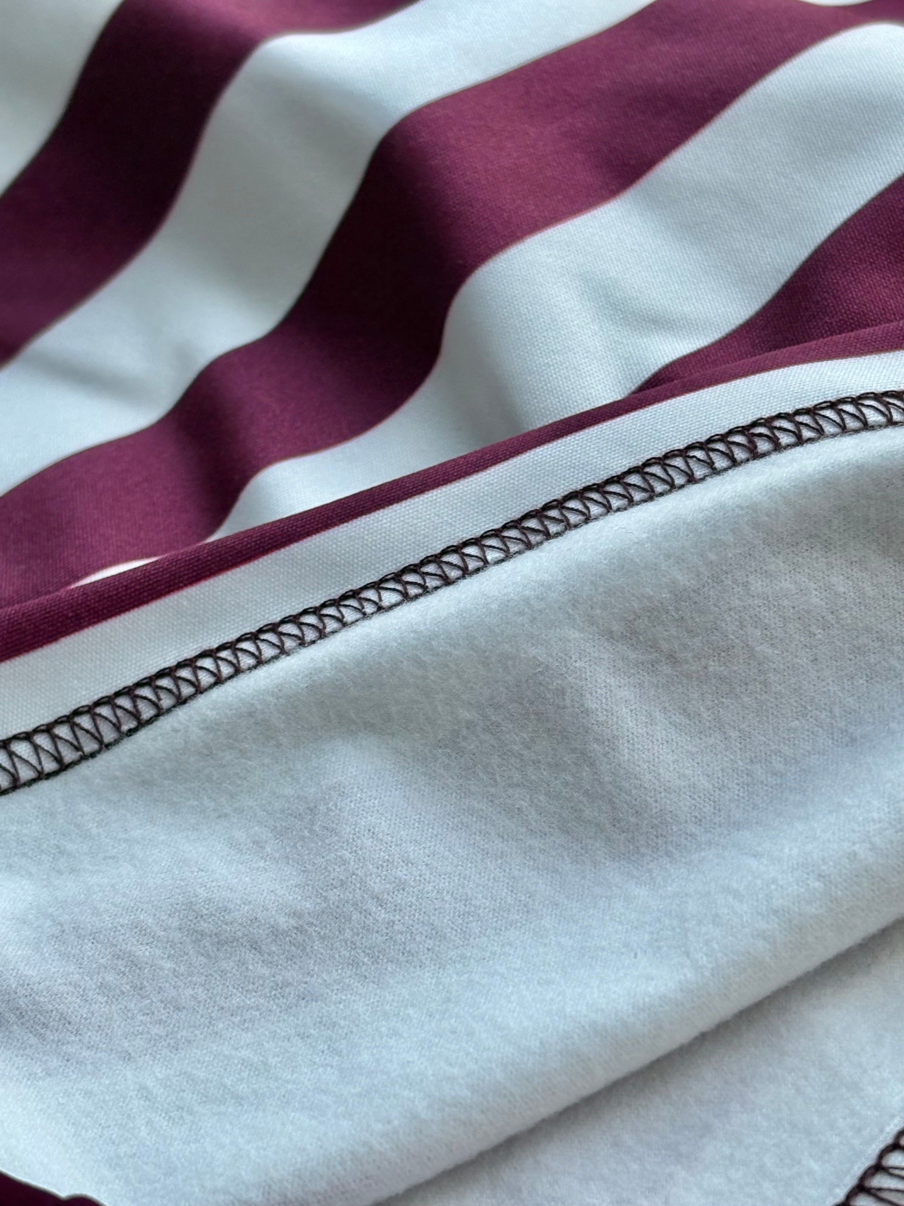 Baselayer Stripe Bordeaux +