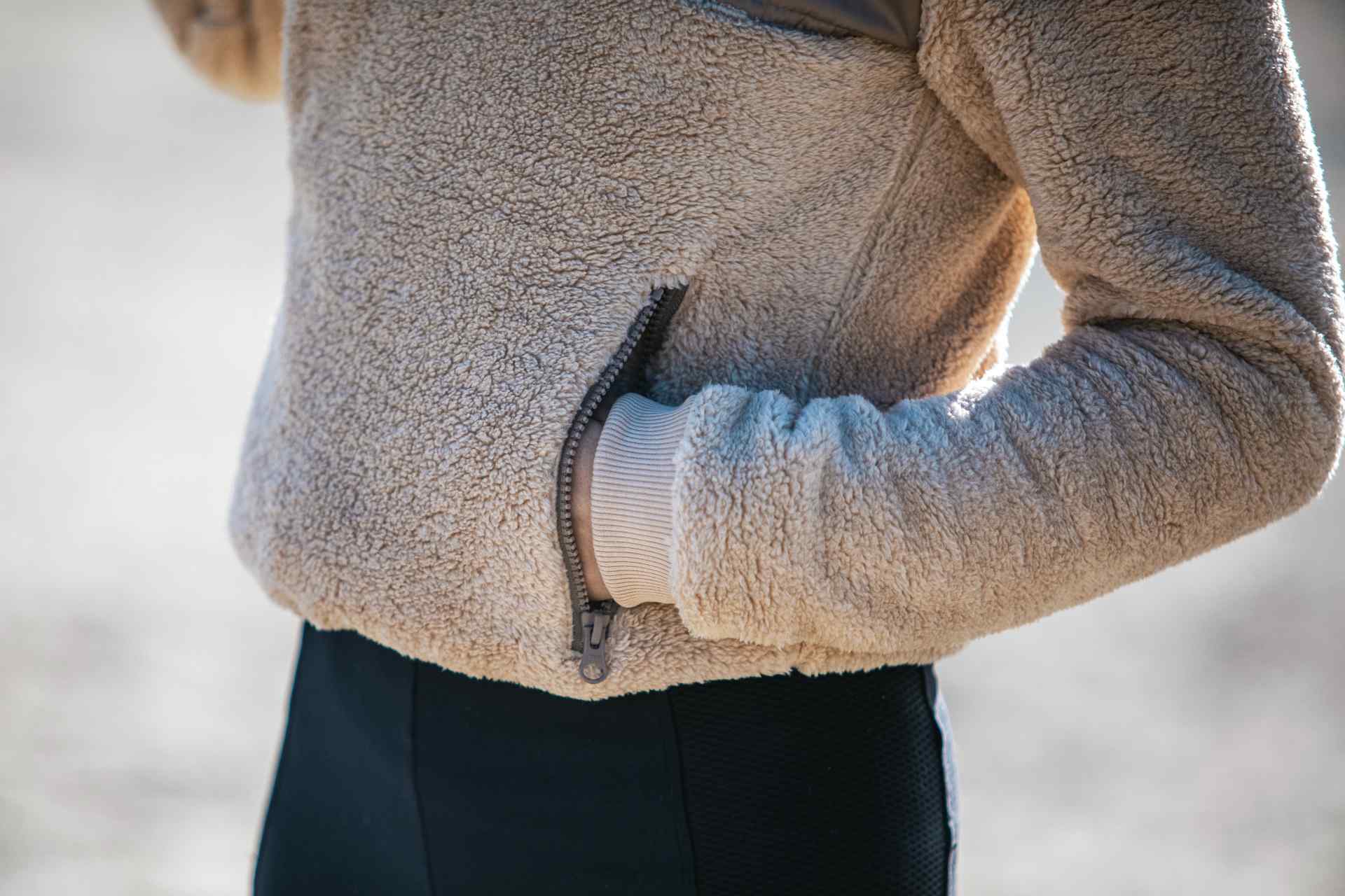 Fluffy sweater