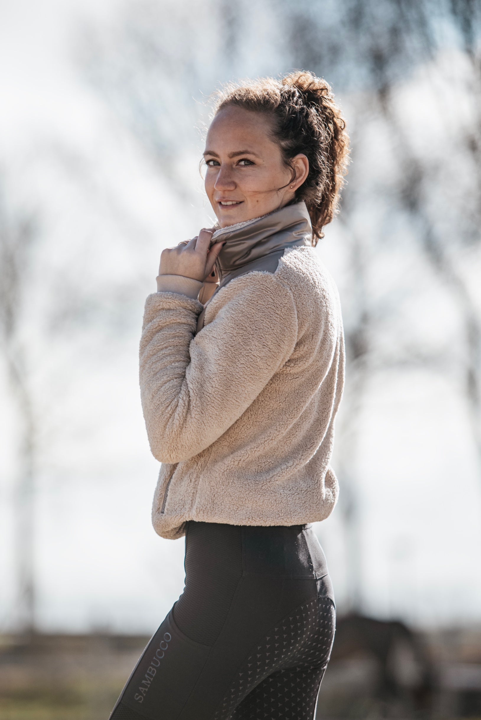 Fluffy sweater