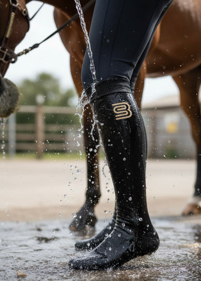 100% waterdichte paardrijsokken
