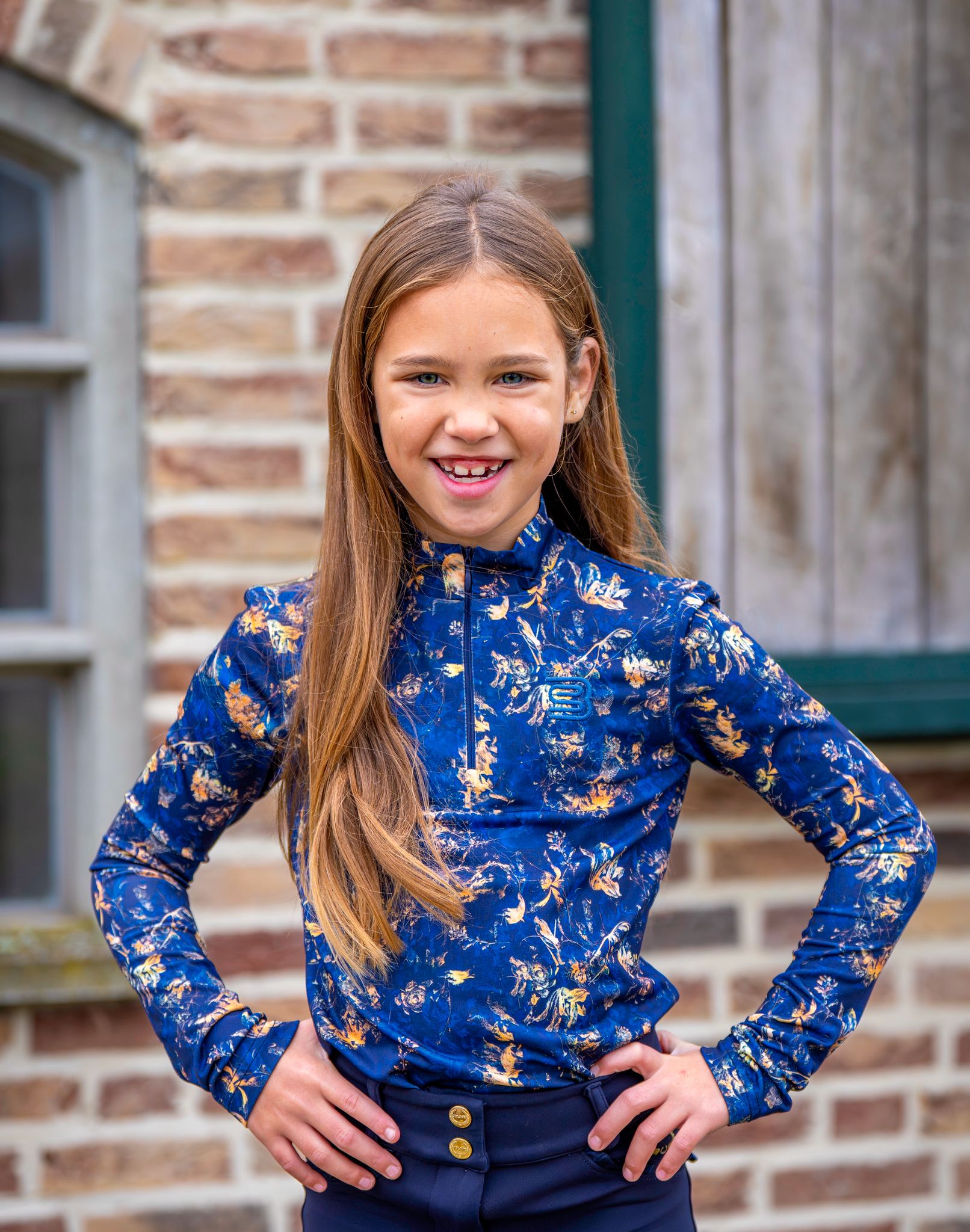 Baselayer Royal Flower Kids